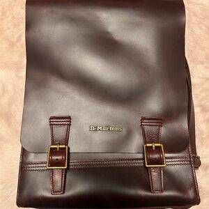 Dr. Martens Dark Brown Leather Backpack